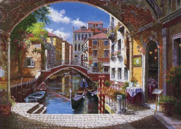 Arco a Venecia Pinturas al óleo